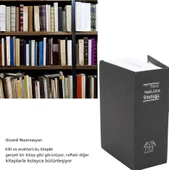 QASUL Kitap Görünümlü Kilitli Gizli Kasa Sözlük Kumbara - 5