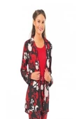 Pierre Cardin Çeyizlik Sabahlıklı Viskon Bayan Pijama Takım - 3