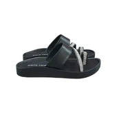Pierre Cardin Anatomik Taban Taşlı Parmak Geçen Bayan Terlik - 5