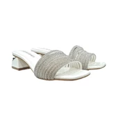 Pierre Cardin Taşlı Dolgu Topuk Günlük Bayan Terlik - 5
