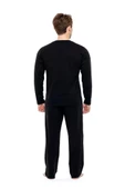 Mod Collection %100 Pamuk Büyük Beden Erkek Pijama Takım - 10