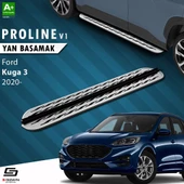 S-Dizayn Ford Kuga 3 OEM Still Pro V2 Aluminyum Yan Basamak 183 Cm 2020 Üzeri - 1