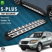 S-Dizayn Hyundai Santa Fe S-Plus Gri Yan Basamak 163 Cm 2000-2006 - 1