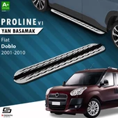 S-Dizayn Fiat Doblo OEM Still Pro V2 Aluminyum Yan Basamak 183 Cm 2001-2010 - 1