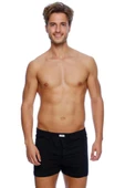 Eros 11523 Kutulu Düğmeli Pamuklu 2'li Erkek Boxer (S-4XL) - 2