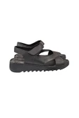 Pierre Cardin Deri Cırtlı Anatomik Bayan Sandalet Ayakkabı - 6