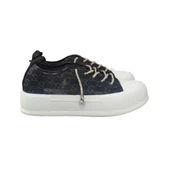 Guja Taşlı Bağcıklı Üstü Tekstil Sneaker Bayan Spor Ayakkabı - 5