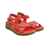 Pierre Cardin Deri Anatomik Bayan Sandalet Ayakkabı - 1