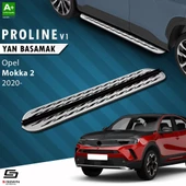 S-Dizayn Opel Mokka 2 OEM Still Pro V2 Aluminyum Yan Basamak 173 Cm 2020 Üzeri - 1