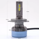 Photon Milestone H4 Milestone Katana Edition Led Headlight 12-24V - 3