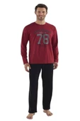 Mod Collection Pamuklu Uzun Kol Erkek Pijama Takım - 2