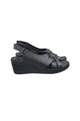 Pierre Cardin Deri Anatomik Bayan Sandalet Ayakkabı - 5