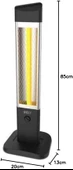 Sinbo SFH-3394 2000 W Kule Tipi Infrared Isıtıcı - Teşhir - 1