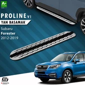 S-Dizayn Subaru Forester 4 OEM Still Pro V2 Aluminyum Yan Basamak 183 Cm 2012-2019 - 1