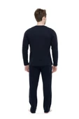 Mod Collection %100 Pamuk Büyük Beden Erkek Pijama Takım - 5