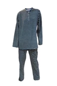 Ciciten 22320 Çizgili Kışlık Kalın Bayan Polar Pijama Takım - 5