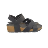 Pierre Cardin Üstü Ayarlı Lastikli Dolgu Topuk Bayan Sandalet - 2