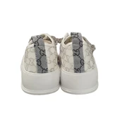 Guja Taşlı Bağcıklı Üstü Tekstil Sneaker Bayan Spor Ayakkabı - 3