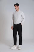 Lufian Glen Spor Erkek Chino Pantolon Slim Fit Siyah - 3