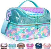 Vest Beslenme Çantası Çift Katlı Mavi Deniz Kızı - 8