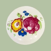 8 Adet Menekşe Kulp Beyaz Polimer Düğme Kulp Siyah Tablalı Mobilya Mutfak Dolabı Çekmece Kulbu Kulpları - 7