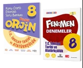 FENOMEN YAYINLAR Orjin 8 T.C. İnkılap Tarihi Ve Atatürkçülük Konu Özetli Etkinlikli Soru Bankası + Denemeler - 1