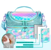 Vest Beslenme Çantası Çift Katlı Mavi Deniz Kızı - 7