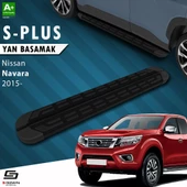 S-Dizayn Nissan Navara 3 S-Plus Siyah Yan Basamak 203 Cm 2015 Üzeri - 1
