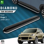 S-Dizayn Ford Kuga 1 Diamond Krom Yan Basamak 183 Cm 2008-2012 - 1