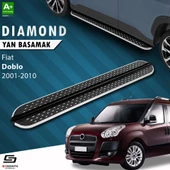 S-Dizayn Fiat Doblo Diamond Krom Yan Basamak 183 Cm 2001-2010 thumbnail 1