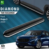 S-Dizayn Ford Kuga 3 Diamond Krom Yan Basamak 183 Cm 2020 Üzeri - 1