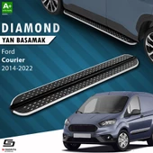 S-Dizayn Ford Courier Diamond Krom Yan Basamak 173 Cm 2014-2023 - 1