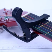 Chroma Kaliteli METAL Gitar Bağlama Saz Kaposu - Capo Kelepçe & Sağlam Metal - 3