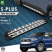 S-Dizayn Ford Ranger 3 S-Plus Gri Yan Basamak 203 Cm 2012-2022 - 1