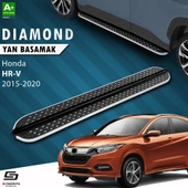 S-Dizayn Honda HR-V 2 Diamond Krom Yan Basamak 173 Cm 2015-2020 - 1