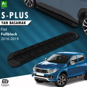 S-Dizayn Fiat Fullback S-Plus Siyah Yan Basamak 193 Cm 2016-2019 - 1