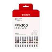 Canon PIXMA PRO-300 PFI-300 Kartuş Seti - 1