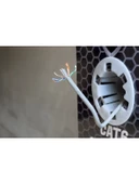 Secuzi 305M 24AWG Pu/cca Cat6 Kablo - 5