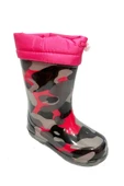 Sera 001 Kürklü Yağmur Kız Çocuk Çizme 26-35 - 1