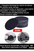 Özel Kendinden Yapışkanlı Yıkanabilir Tekrar Kullanılabilir Halı Kilim Kaydırmaz Cırt Bant 40 Adet - 1