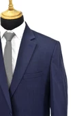 Erkek Lacivert 4 Drop Takım Elbise Çift Yırtmaçlı BGL-ST03971 thumbnail 5