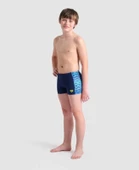 Arena Boys Ondulation Swim Short Erkek Çocuk Yüzücü Mayosu 008171750 thumbnail 3