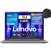 Ideapad Slim 3 15IRH8 Intel Core I7-13620H 16GB 512GB SSD UHD Graphics W11H 15.6" Fhd IPS Bilgisayar +SnerTech ÇANTA thumbnail 1