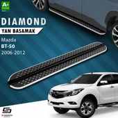 S-Dizayn Mazda BT-50 Pick-Up Diamond Krom Yan Basamak 193 Cm 2006-2012 - 1