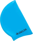 Delta Silikon Bone Deluxe Yüzücü Havuz ve Deniz Bonesi (Düz Renk),Mavi - 2