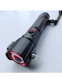 OR-2210-TG Şarjlı El Feneri, Teleskopik Zoom Özellikli Acil Durum El Feneri, 8800 Mah Pil 30 Watt - 4