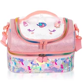 Vest Beslenme Çantası Çift Katlı Pembe Unicorn - 1