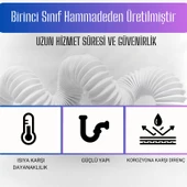 Güçlü Plastik Körüklü Lavabo Sifonu - 5