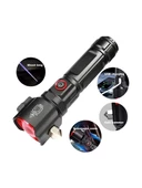 OR-2210-TG Şarjlı El Feneri, Teleskopik Zoom Özellikli Acil Durum El Feneri, 8800 Mah Pil 30 Watt - 3