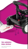 Moony Baby MB504 Trend Bike Ebeveyn Kontrollü 3 Tekerlekli Çocuk Bisikleti MAVİ - 7